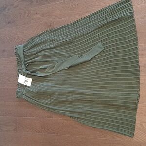 NWT Green Zara Skirt